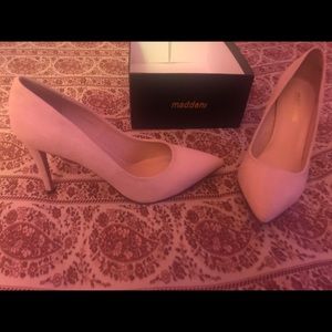 Madden NYC Suede Heels